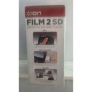 ION FILM 2 SD 5 MP Sensor Film 2 SD 35MM Film & Slide Scanner with SD Card